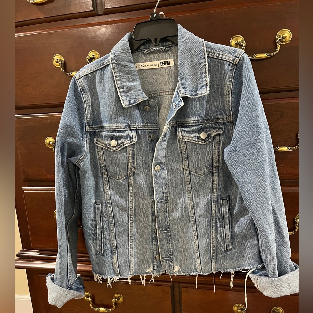 Lovers + friends denim jacket
